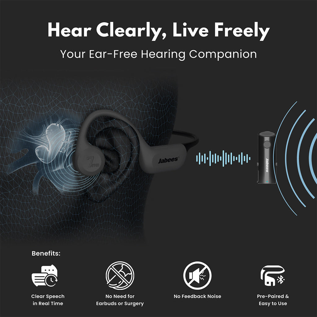 HearLink 3-in-1 Portable Bluetooth Microphone & Wireless Audio Transmitter