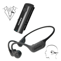 HearLink 3-in-1 Portable Bluetooth Microphone & Wireless Audio Transmitter